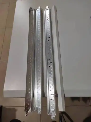 Flat/Fut/Black lined/Grooved ceiling grid t bar t grid t-bar ceiling system