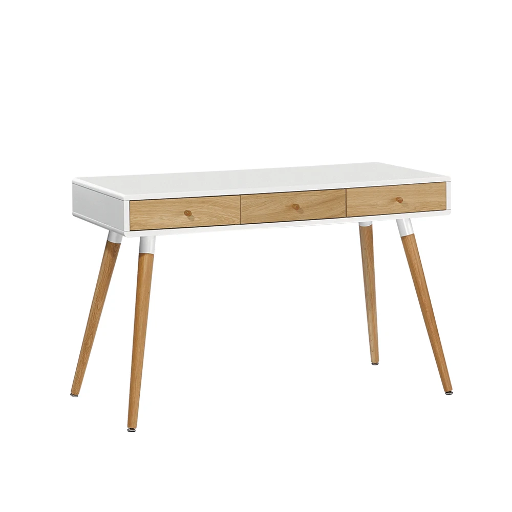 Scandinavian Style Office Desk Modern Wood Desk New Design Work Desk Office Furniture Commercial Furniture Wooden Panel