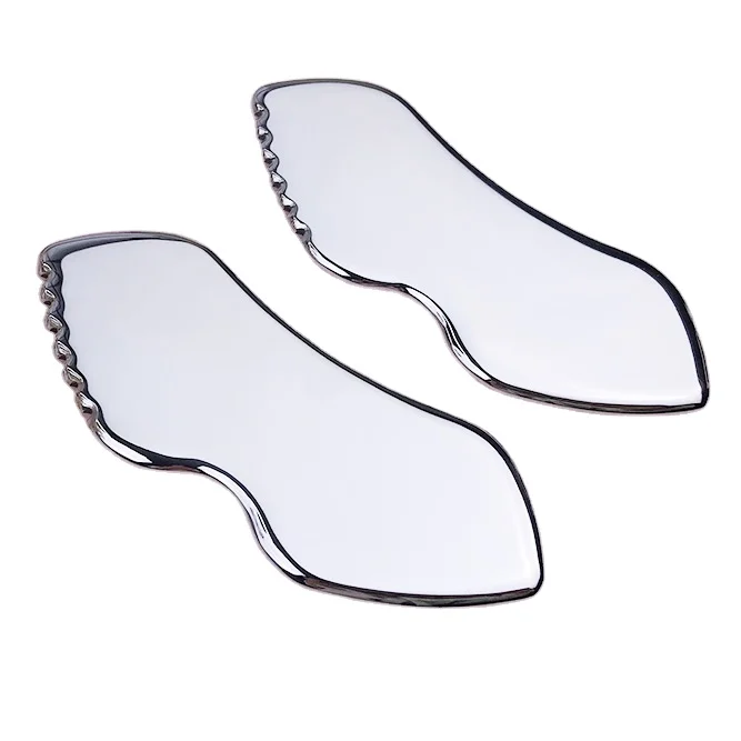 face massager ergonomic IASTM Tools multifunctional stainless steel gua sha massage