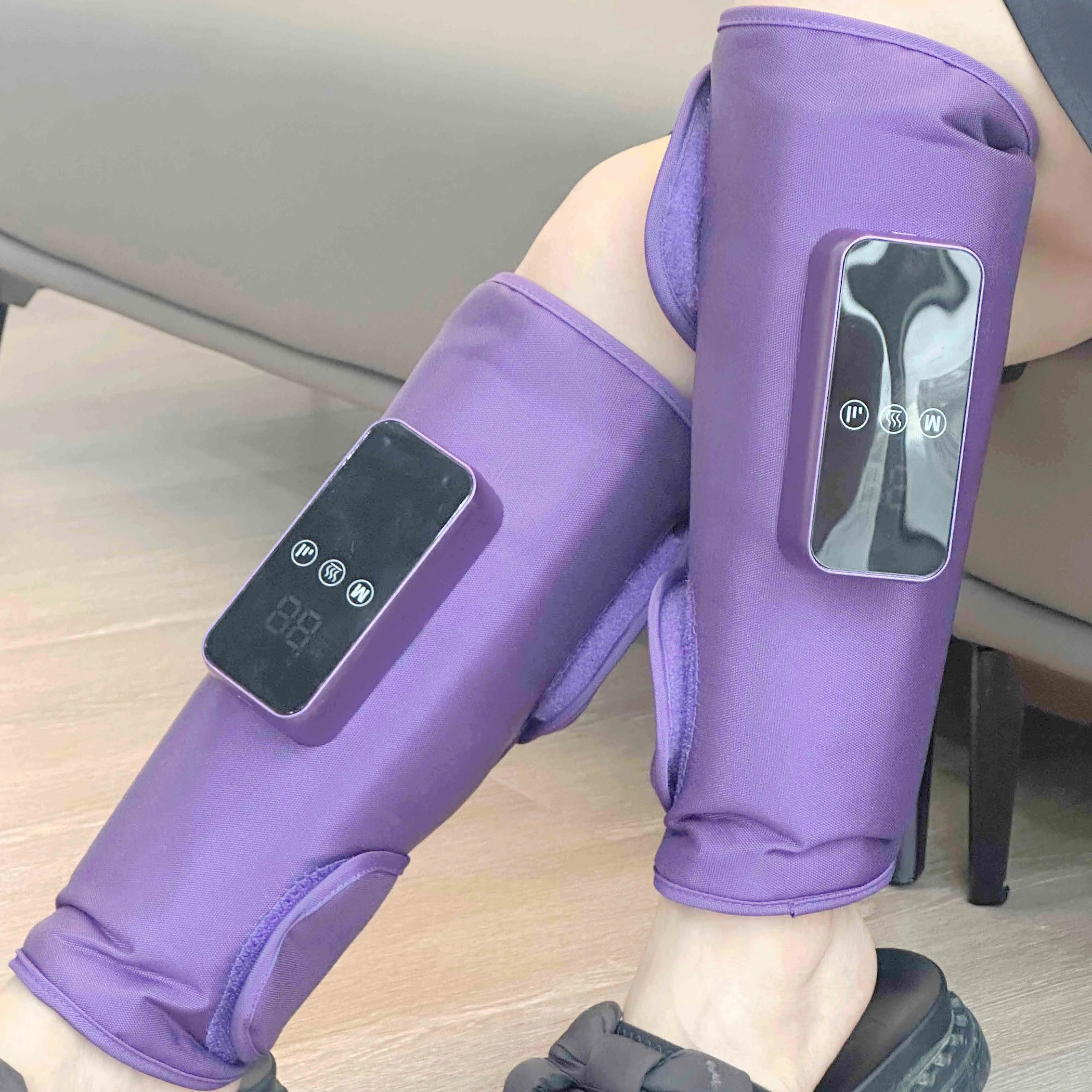 calf massager rechargeable shiatsu electric calf massager cordless air compression calf massager