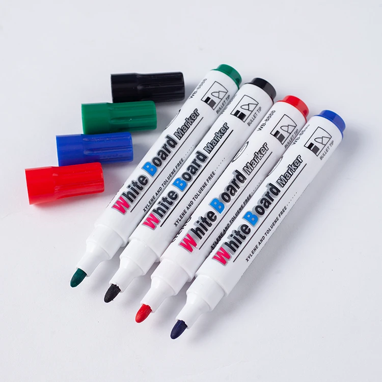 Non Toxic Low Odor Vivid And Vibrant Ink Colors Dry Erase Jumbo Whiteboard Marker For Whiteboard