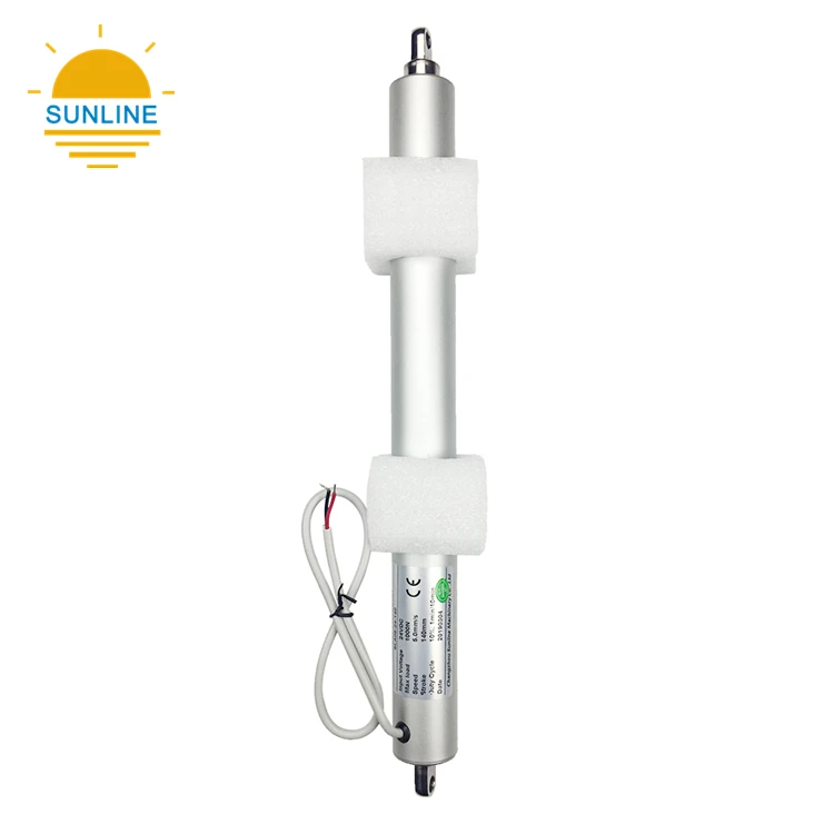 superior quality 100W 100mm dc gear motor linear actuator