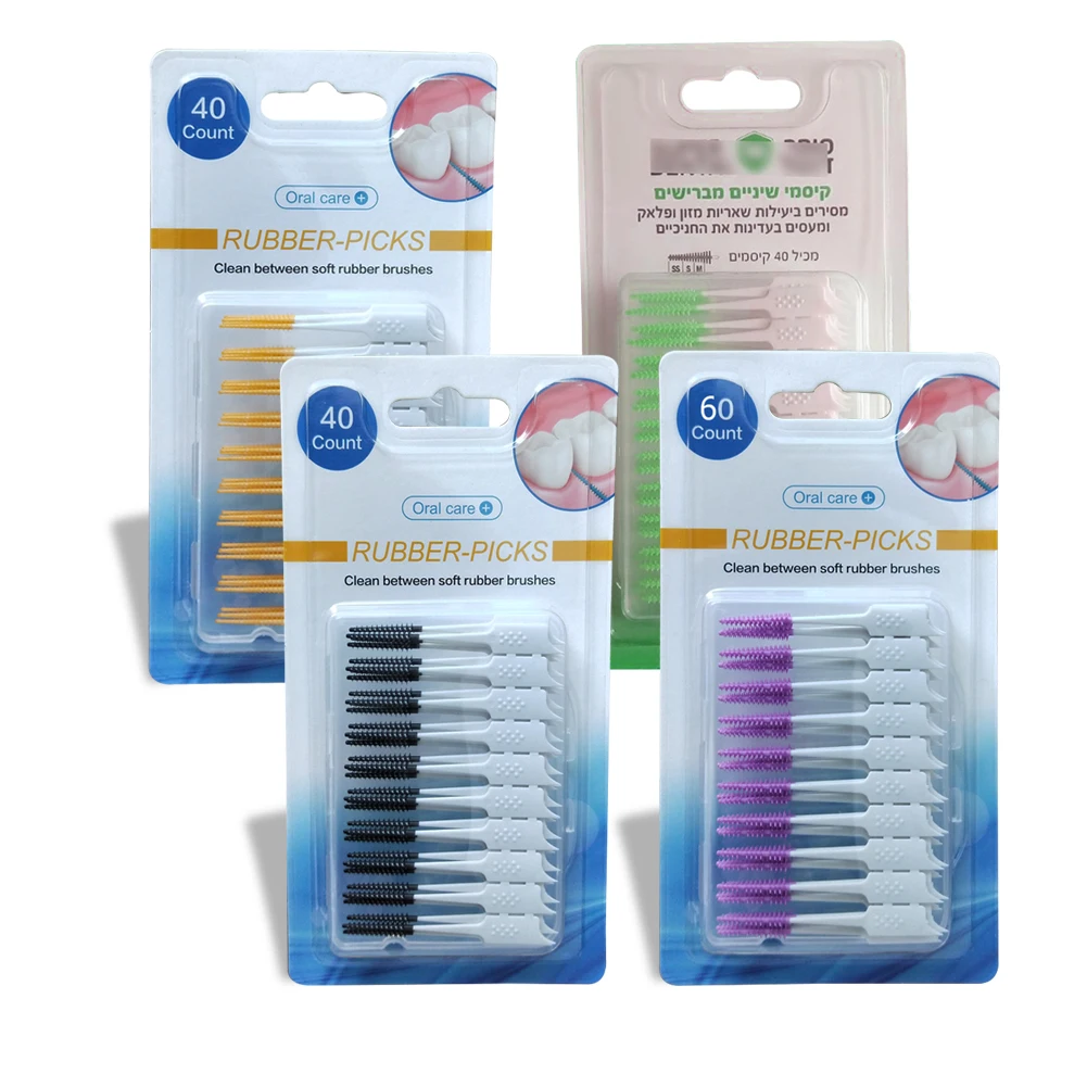 Best Quality Factory Supplier Advanced Tpe Dental Brush Soft Silicone Interdental Toothbrush