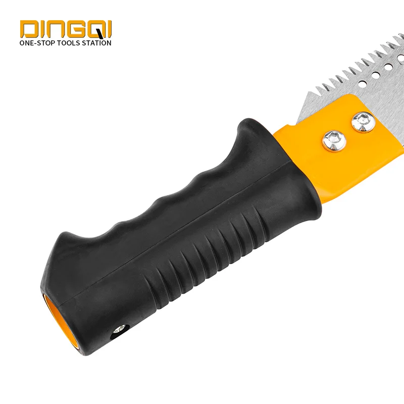 DingQi 355MM Plastic Handle Garden Pruning Hand Saw
