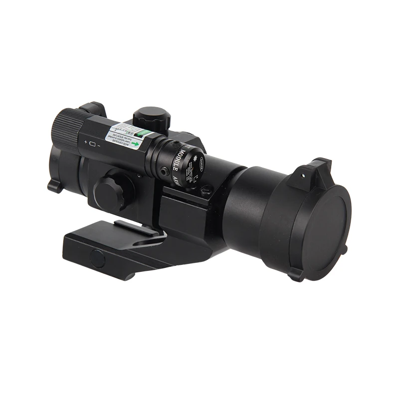 Custom 1x30 Sight M3 Reflex Laser Sight Red Green Dot With Green Laser 20mm Mount Optical Sight Scope Holographic Hunting Scope