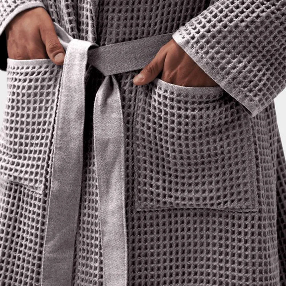 Turkish Waffle Knit woven Lightweight Kimono Spa & Bath Robes for Women