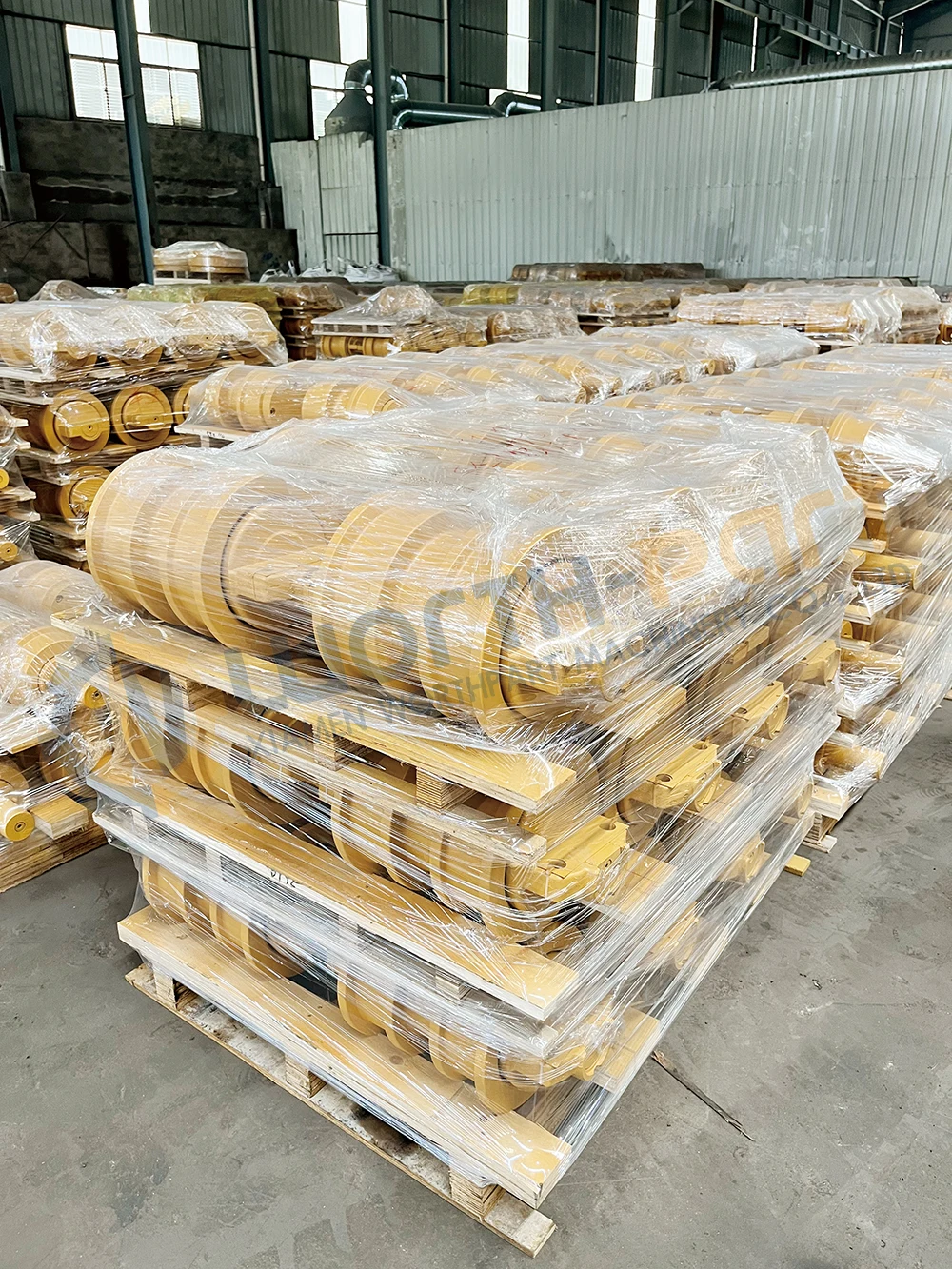 D3C D31 D40 Double Flange Bottom Roller Lower Roller Bulldozer D6D Track Roller D45 D50 D65 D80 D85