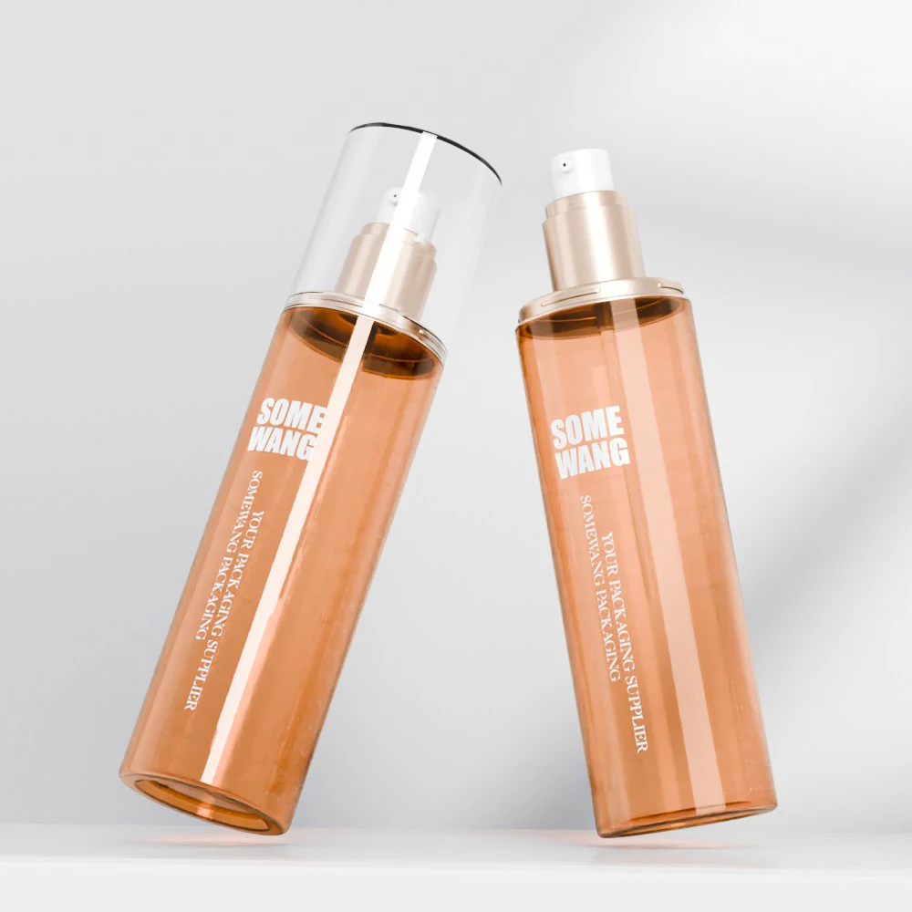 OEM available refillable frosted toner essential oil bottle 100ml 120ml 150ml 200ml pet chloroform lotion bottle