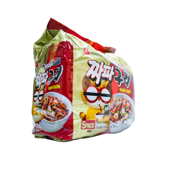 High Quality Suppliers Wholesale Cooking Korean Noodle Heating Food Products Supply Noodles 140gmx5 (Bundle)