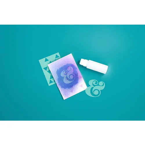 1 ounce 2 oz 30ml 50ml plastic squeeze  Stamp Cleaner sponge felt dauber applicator bottle with screw cap