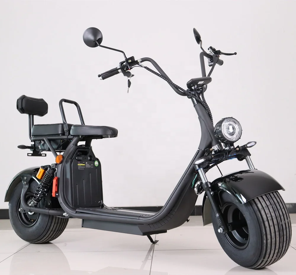 2022 eec coc european warehouse stock fat tire citycoco electric scooter  for adults