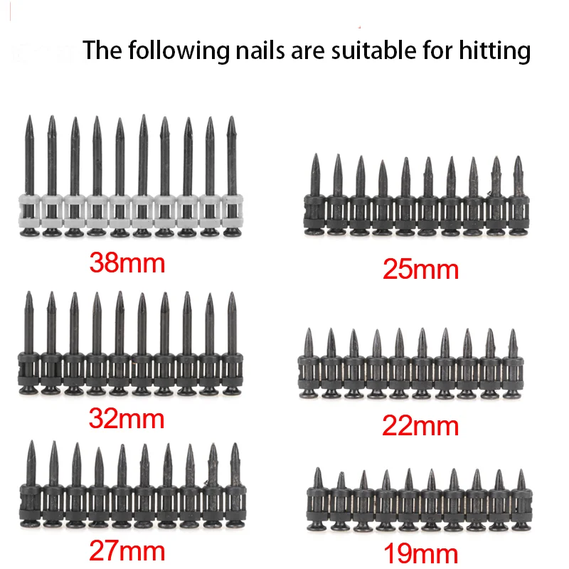DCCN90S2 New market pure battery powered concrete nail gun cordless shot nail gun