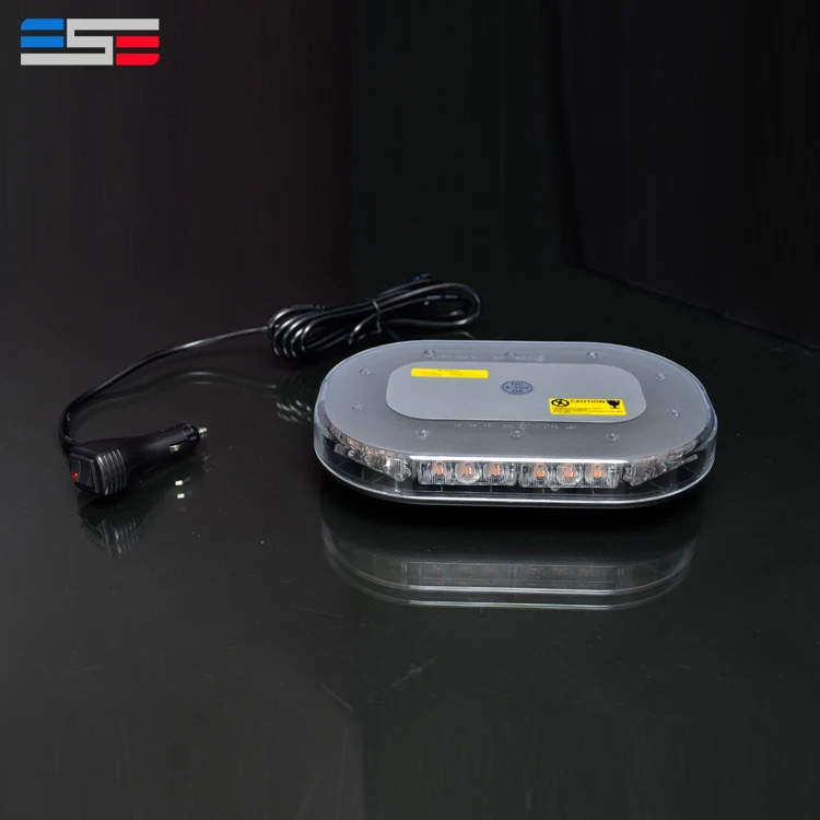 
Super Slim Amber 3W Magnet Mounted Mini Led Light Bar 