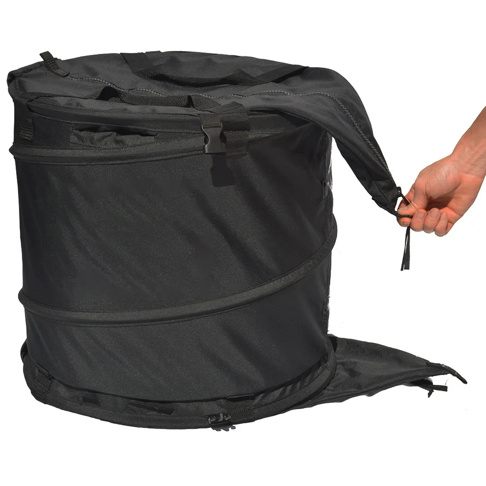 black portable trim bag Hydroponics dry flower Bud Leaf Trimming Bag Spin Cut Trimmer
