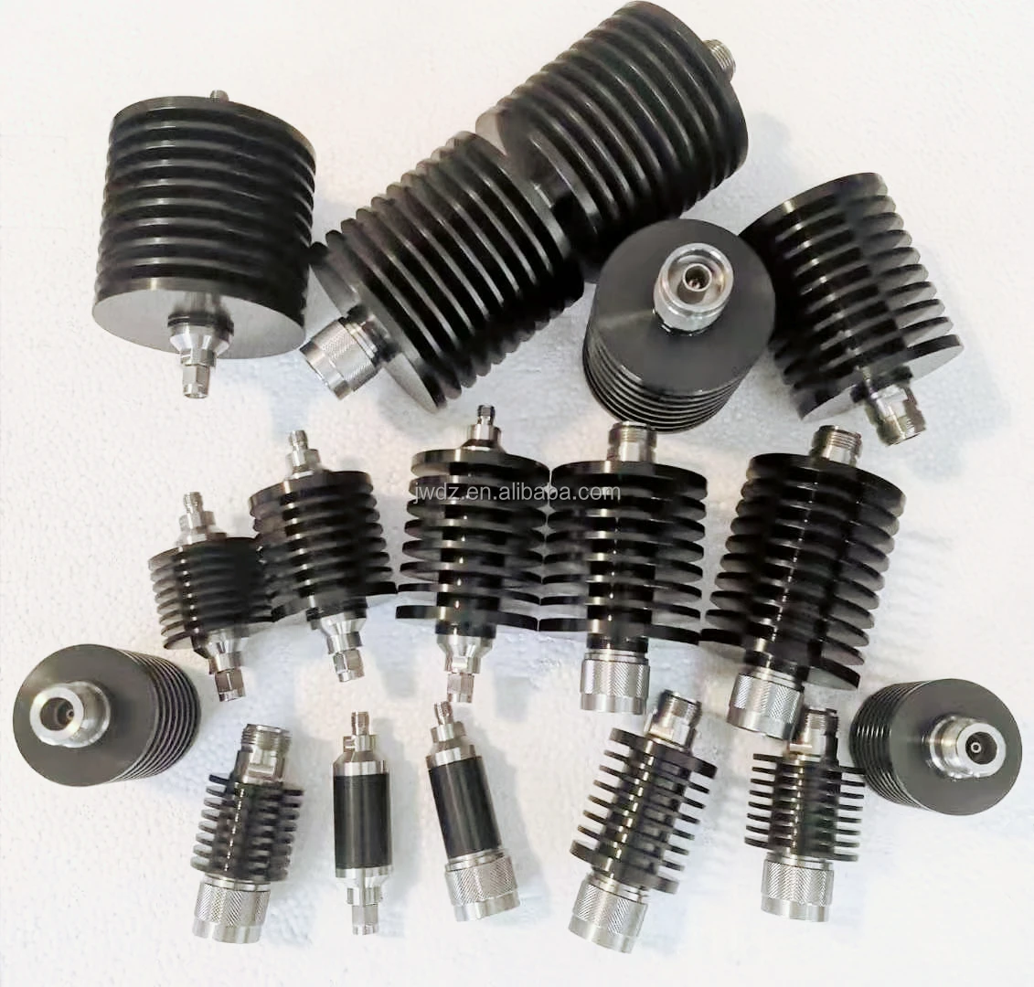 BNC coaxial fixed attenuator,DC to 3GHz/4GHz,10W,50 ohm,1db.2db.3db.5db.6db.10db.20db.30db.40db.50db coaxial fixed attenuator