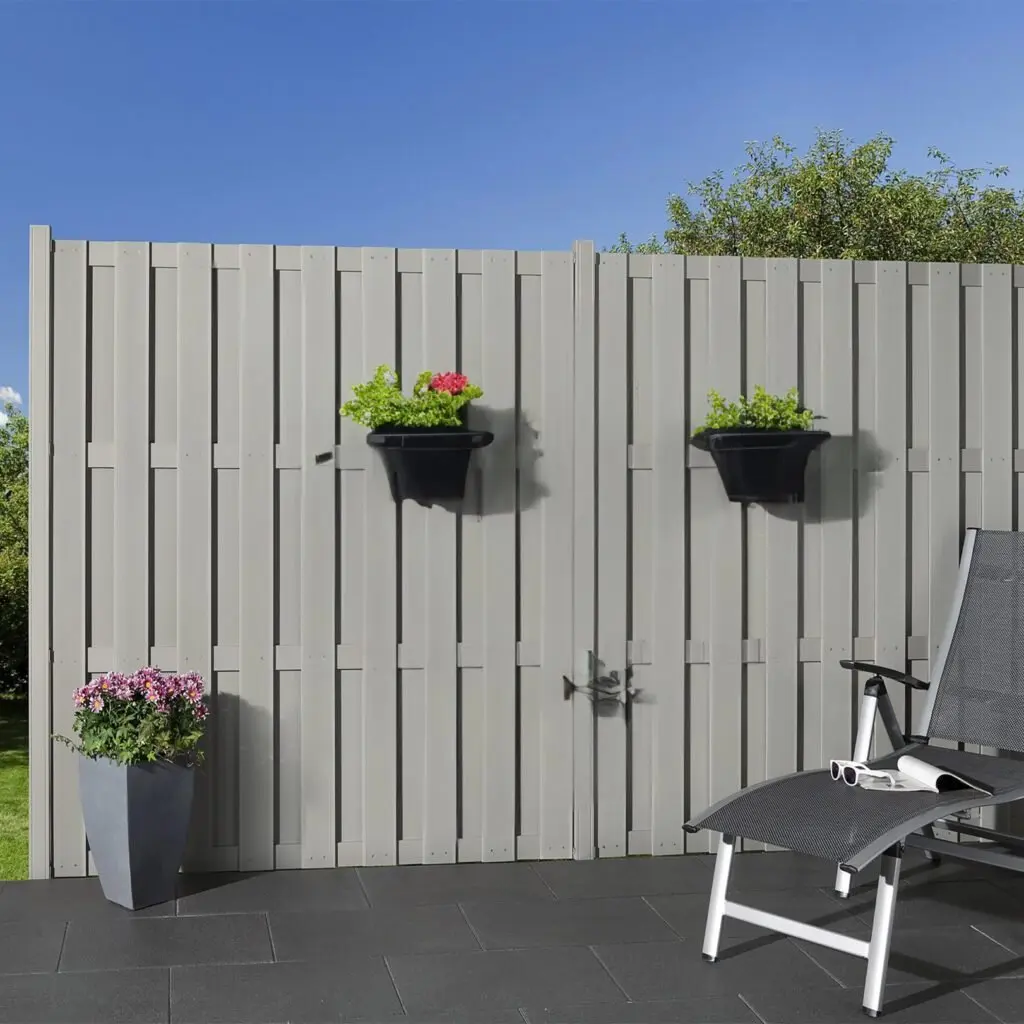 LANDING composite outdoor fence composite fence cheap balcony wood plastic composite fencing