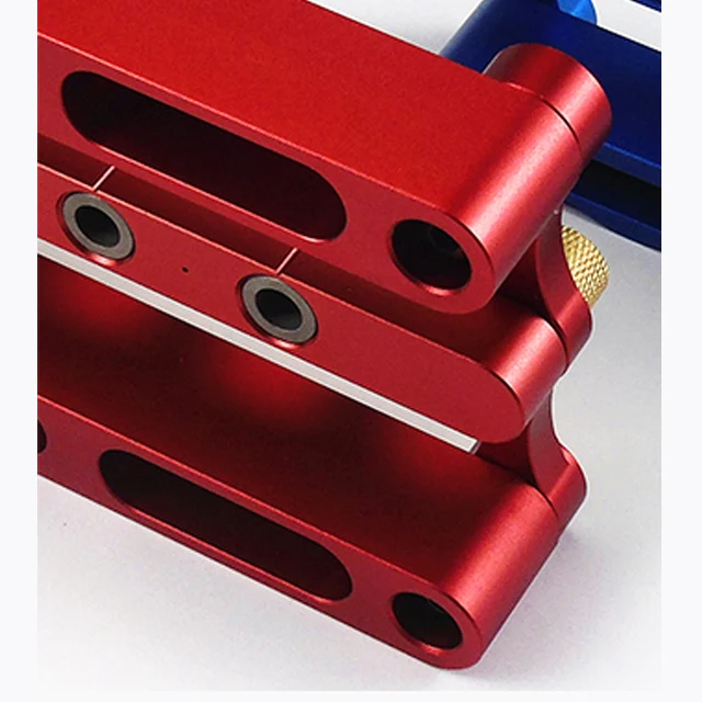 Pocket Jig Woodworking Turning Tool Hole Puncher Round Wood Tenon Punch Self Centering Doweling Jig Pocket Hole Jig System