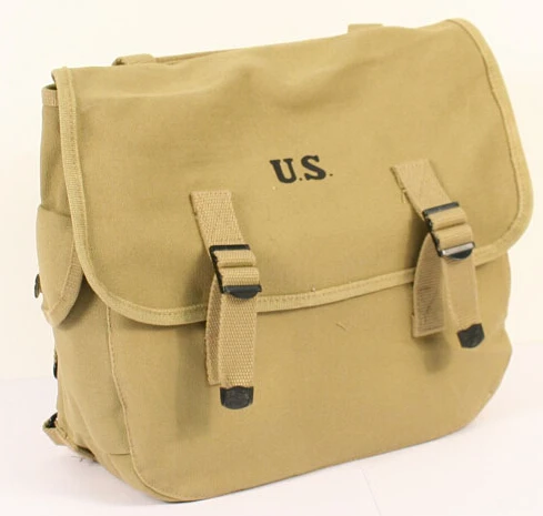 
Military Backpack Tactical US WW2 M36 Musette Pack Army Canvas Bag Pack 