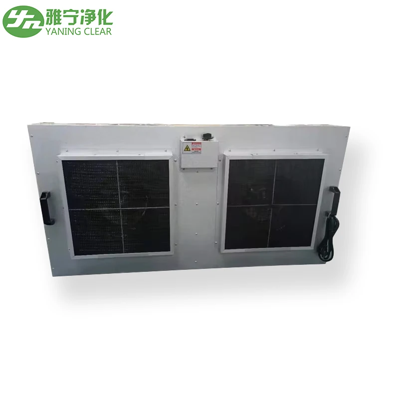 110V/60 Double Fan FFU for North American Market Air Cleaning Equipment