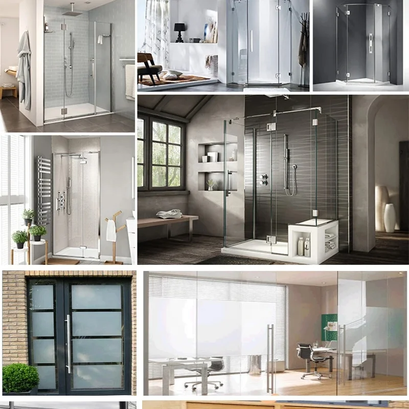 Wholesale Price Handle For Glass Door Stainless Steel 304 Back to Back Sliding Shower Glass Door Pull Handle