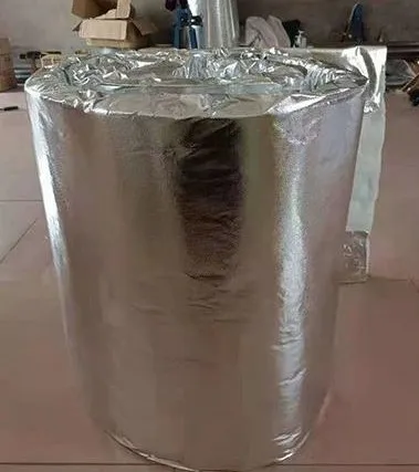 Aluminum Foil Fireproof Boiler Refractory Insulation Material Ceramic Fiber Blankets