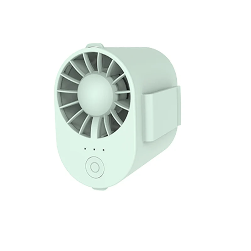 Hands free bladeless fan portable neck fan cooler for outdoor waist clip cooling rechargeable