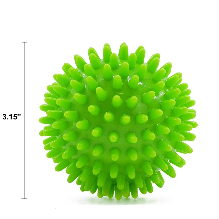 Wholesale New Style PVC Soft Back Bulk Massage Facial Spiky Massage Ball Set