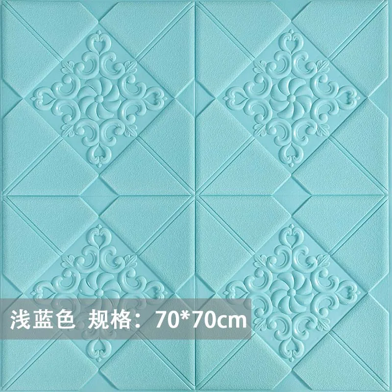 Wall paper for Sale Self Adhesive wall stickers tile foam brick 3d wall sticker wholesale home decoration color wallpaper