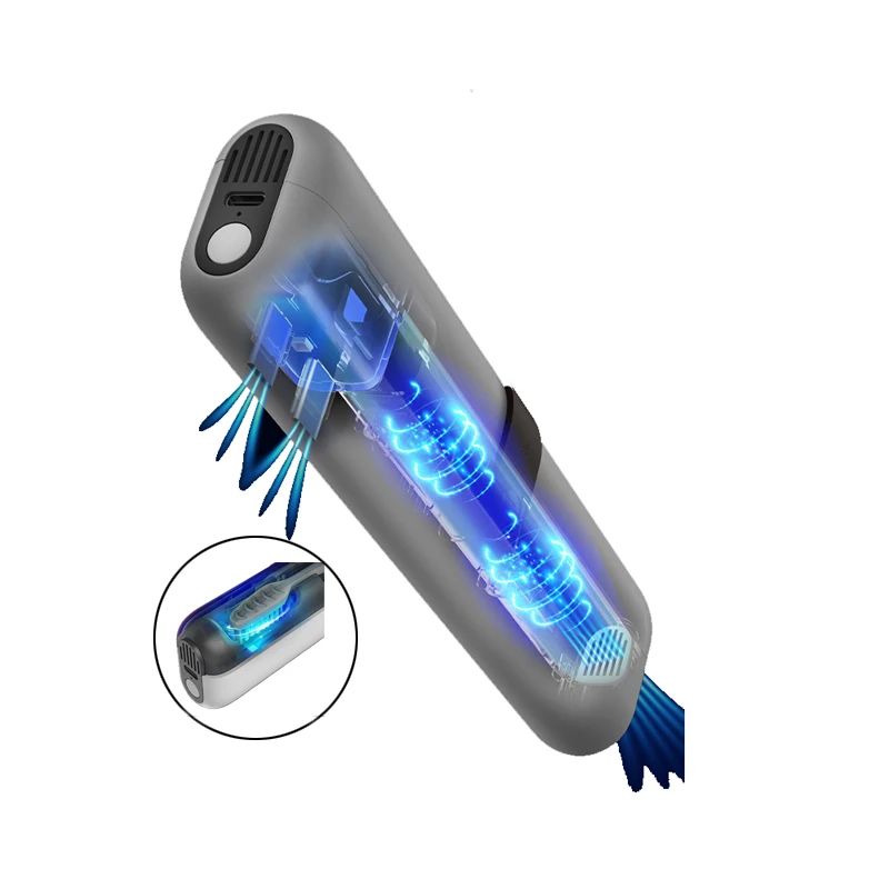 UV Sanitizer Toothbrush Case Portable Travel Toothbrush Holder for Manual Toothbrushes Safety Feature for traveling school