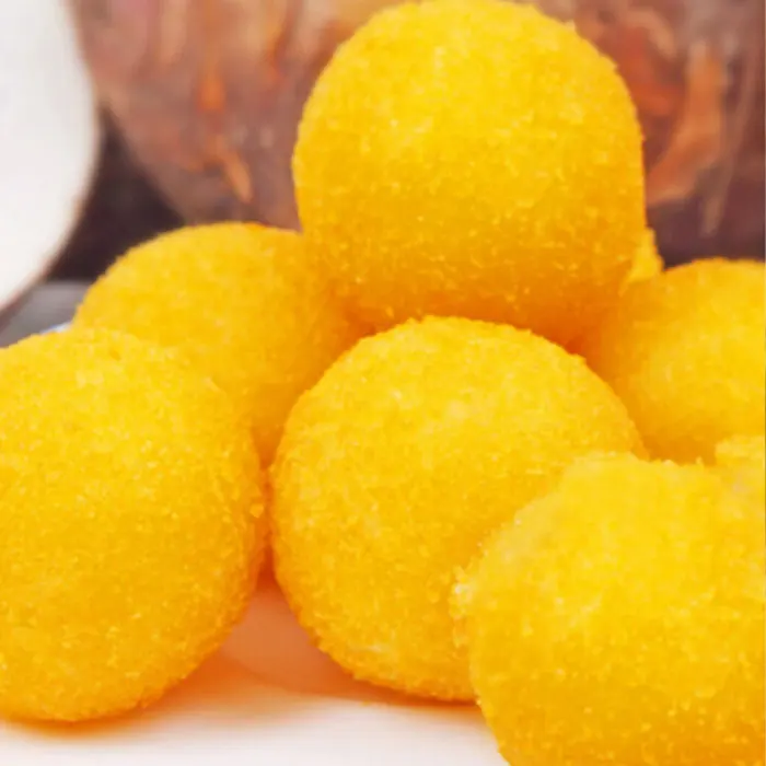 Chinese quick frozen instant glutinous rice food fried delicious taro and sweet potato starch balls