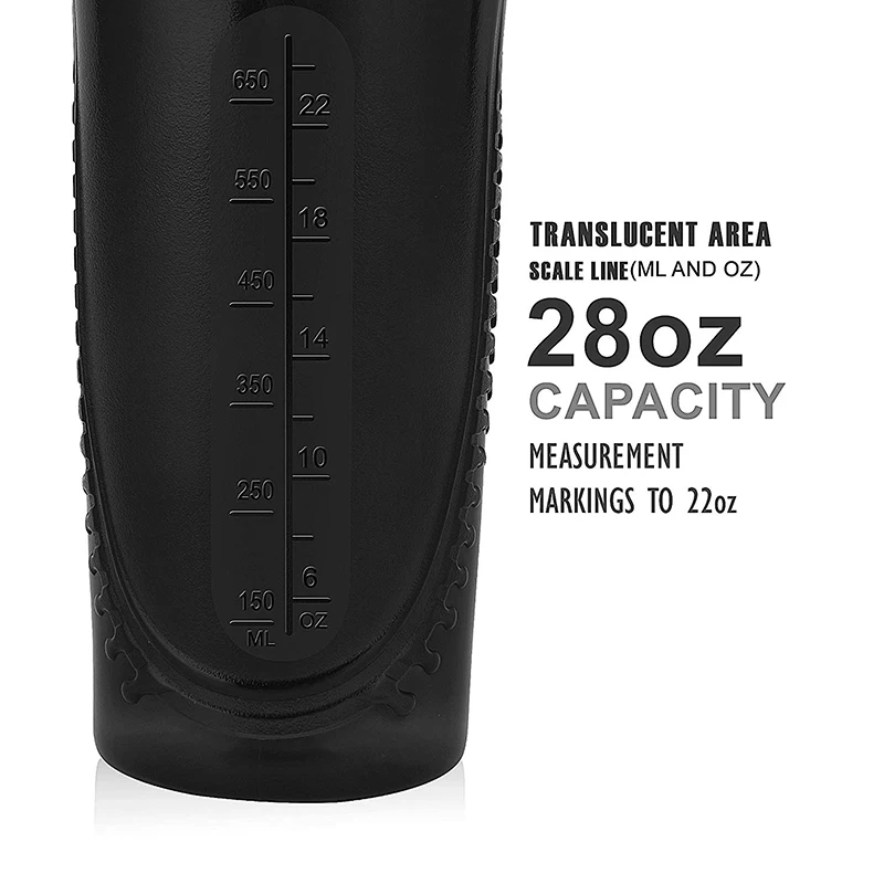 2020 Amazon Reusable Sports Shaker Bottle Protien Shaker Bottle With Logo