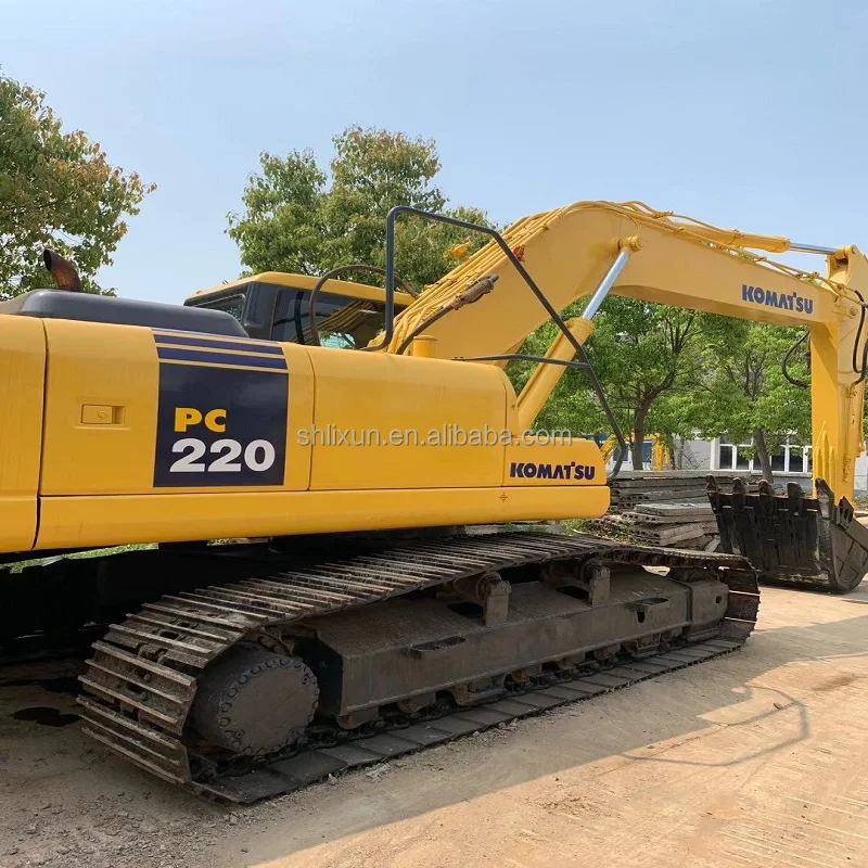 Japan original Used Komatsu pc220-8 excavators 22tons Second hand machine 22tons used komatsu pc220 crawler excavators used