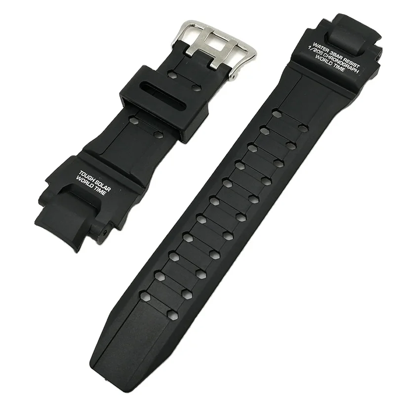 ga1000 high quality rubber pu G shock watch band strap