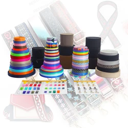 Wedtex Custom Sewing Jacquard Elastic Nylon Polyester Webbing for Bags & Garment & Home Textile
