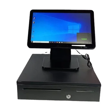 New Design Cash Register Automatic Bank Cajeros with POS Systems Software Support Second Display for Retail Store Shop Hotel