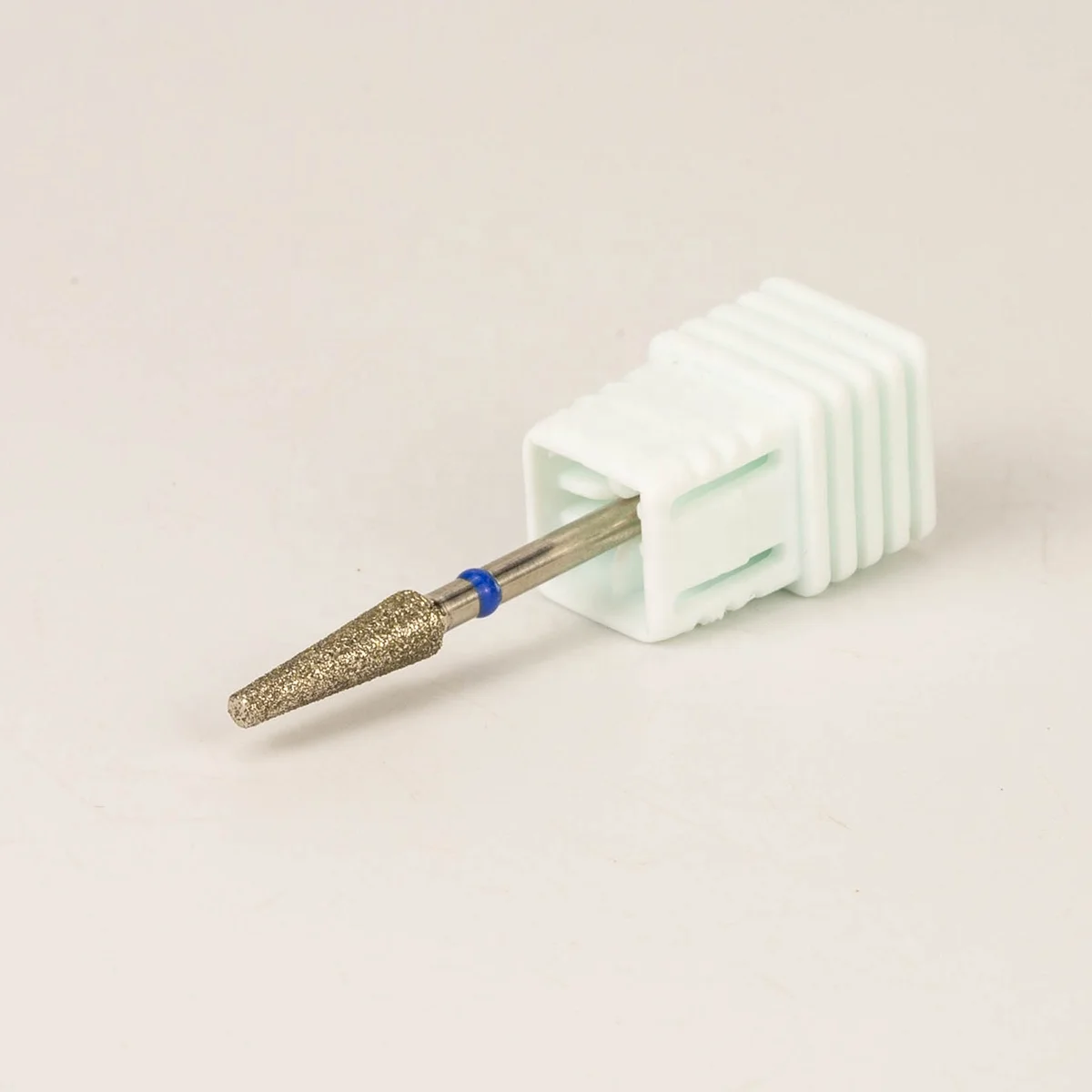 4.0mm Rotary Bur Burrs Safety  Professional Wholesale Tapered Barrel  Efile Manicure Cuticle Russian Diamond Nail Drill Bits