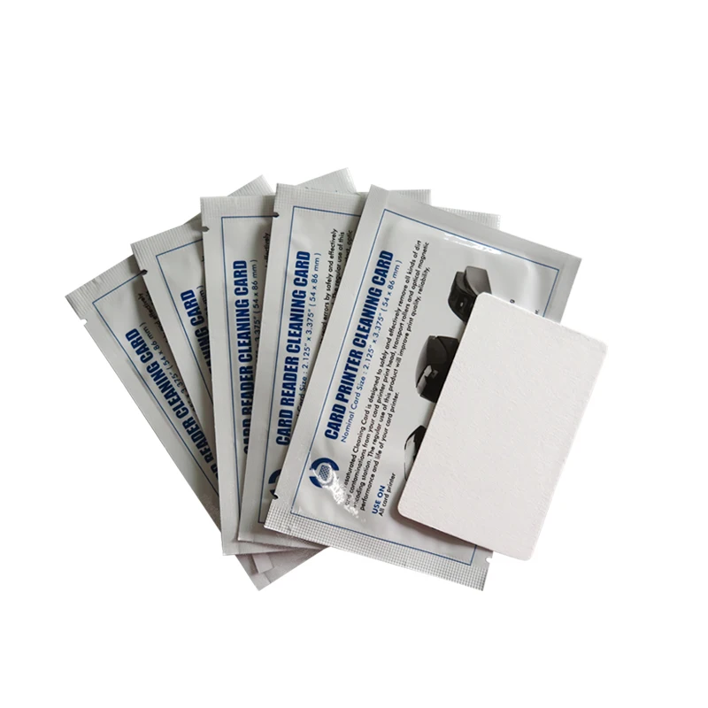 A5021 Cleaning Swab Wipes Card Cleaning Kits for Evolis Tattoo, Pebble, Dualys and Quantum Printers