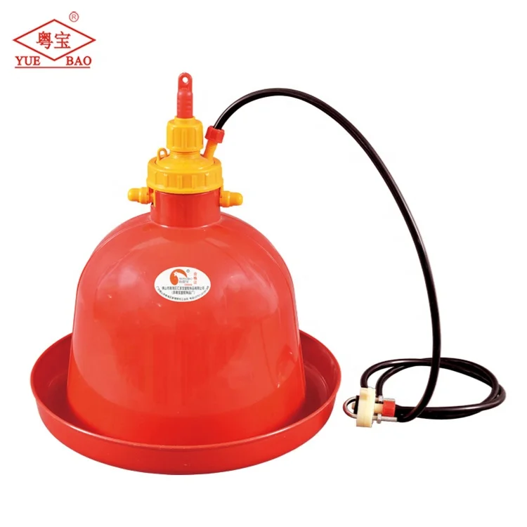 Automatic Chicken Duck Goose Drinking Drinkers Red Hanging Design Automatic Drinkers Animal Feeders