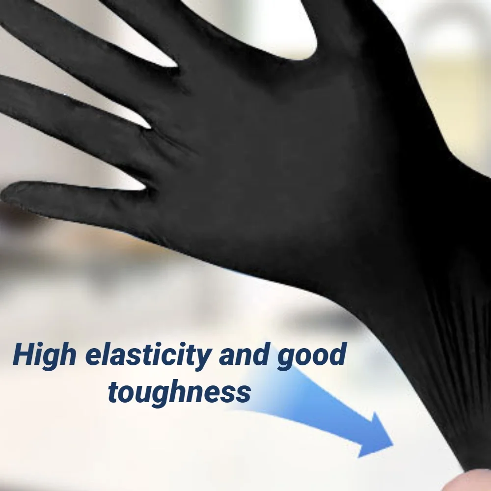FREE SAMPLE Waterproof tattoo food powder free Beauty Salon Pet Care nitrilo Examination inspection Coated Disposable gloves
