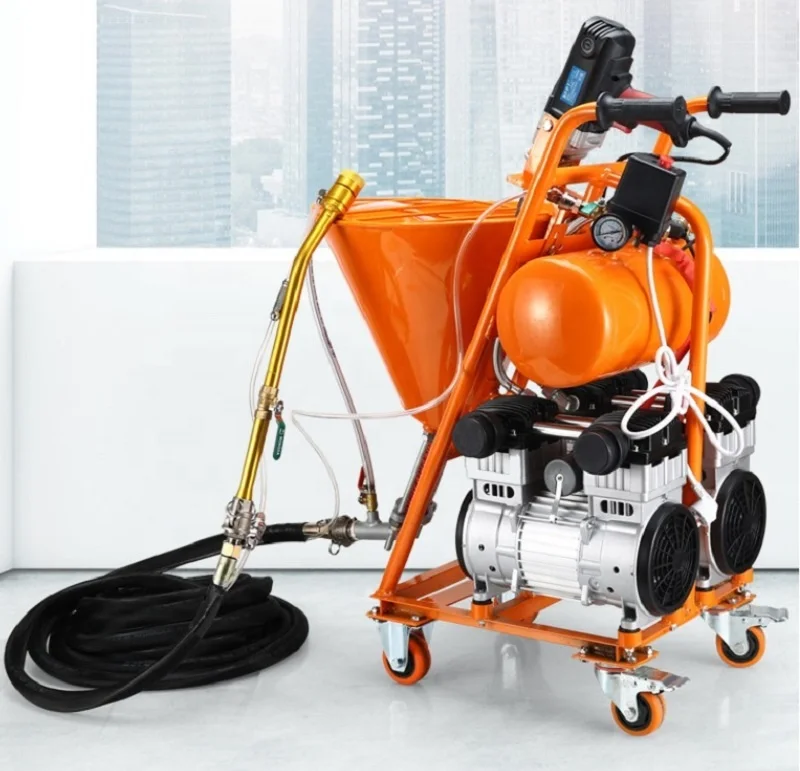 High pressure Wall Cement Putty Spraying Plaster Machine
