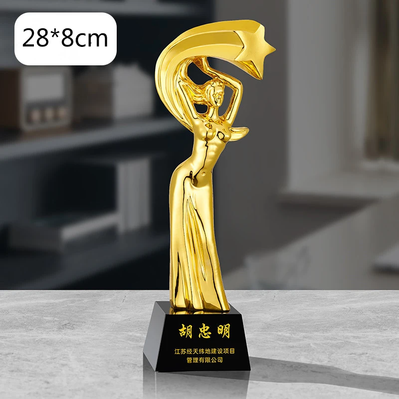 Trophy Cup Metal Brass Trophies Medals Custom Gold Foil Resin Gold Plastic Trophy Cup Award Products Manufactures