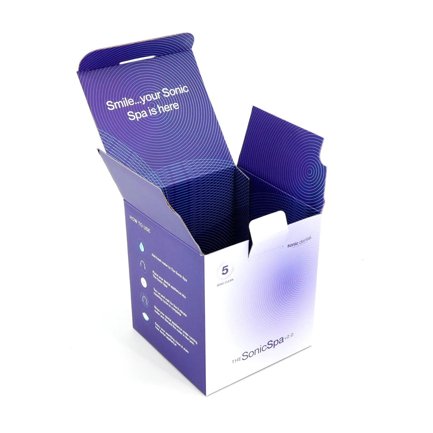 New Design Custom Logo Size Corrugated Cartoon Matte Bluetooth Speaker Shipping Gift Box Colorful Packaging Gift Box