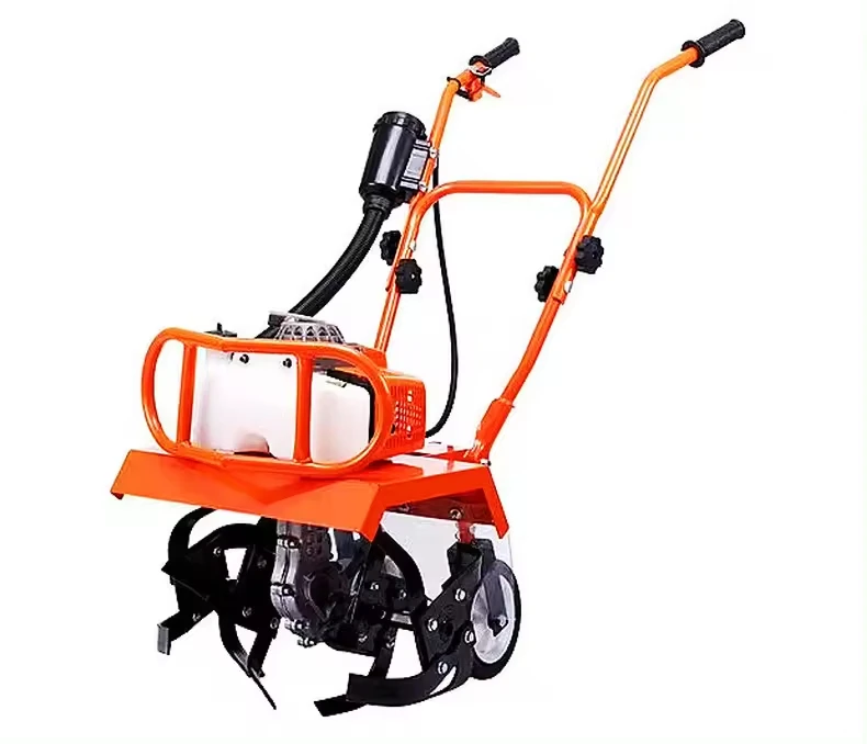 Factory Direct Sales Multi-Function Hand Push Gasoline Power Micro Tiller Cultivator