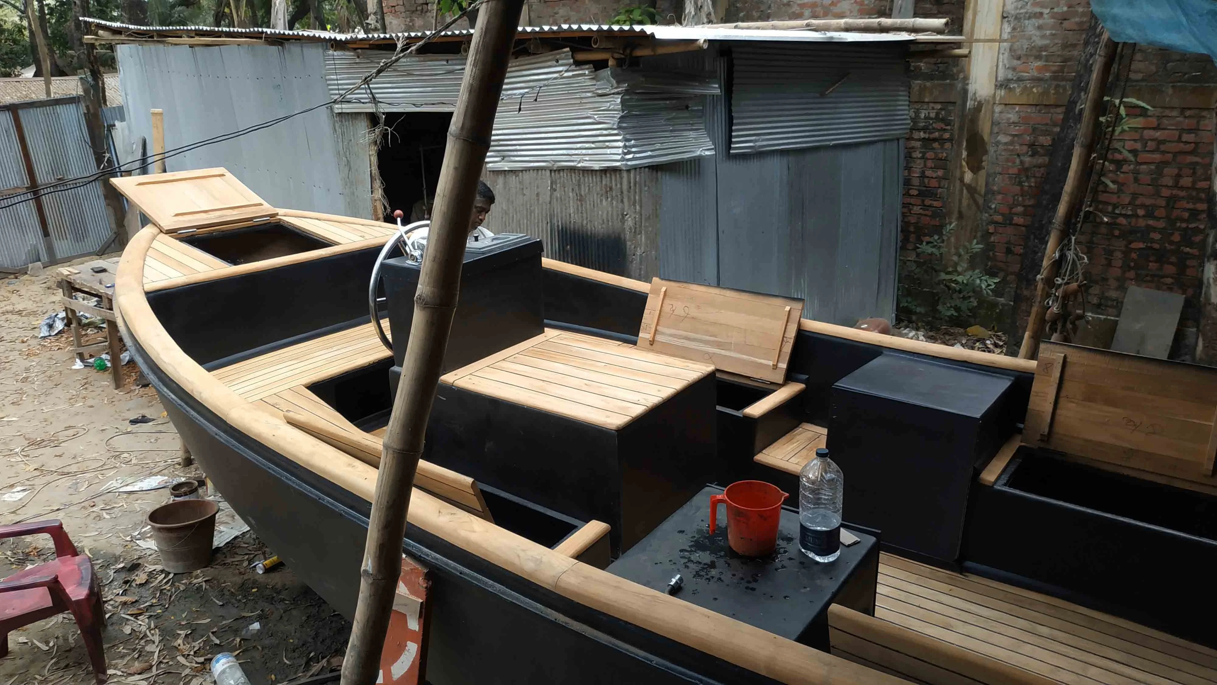 
Sloep High Quality Teak wooden design luxury boat 