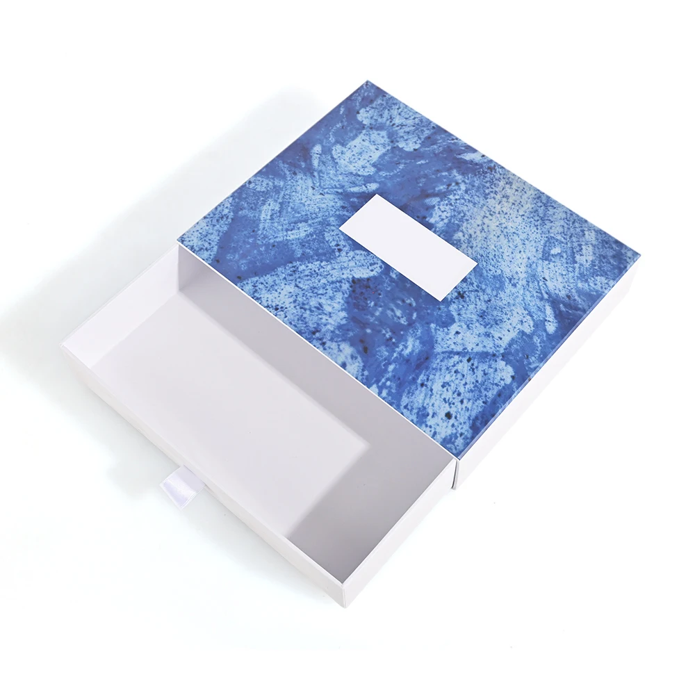 Digital Printing Scatola Regalo Slide Drawer Box Luxury Custom Design Big Drawer Box For Clothing