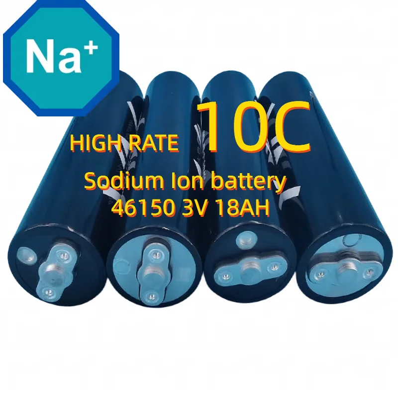 SIB 46150 High rate sodium-ion battery 3.1V cells 18ah 3000 cycles manufacturer na ion producers  scooter sodium ion battery