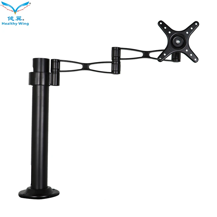 Универсальный порта тв вращающийся Телескопический увеличивающий высоту 14-29 дюймов Ergotron монитора компьютера кронштейн для подставки для телевизора с настольной подставкой