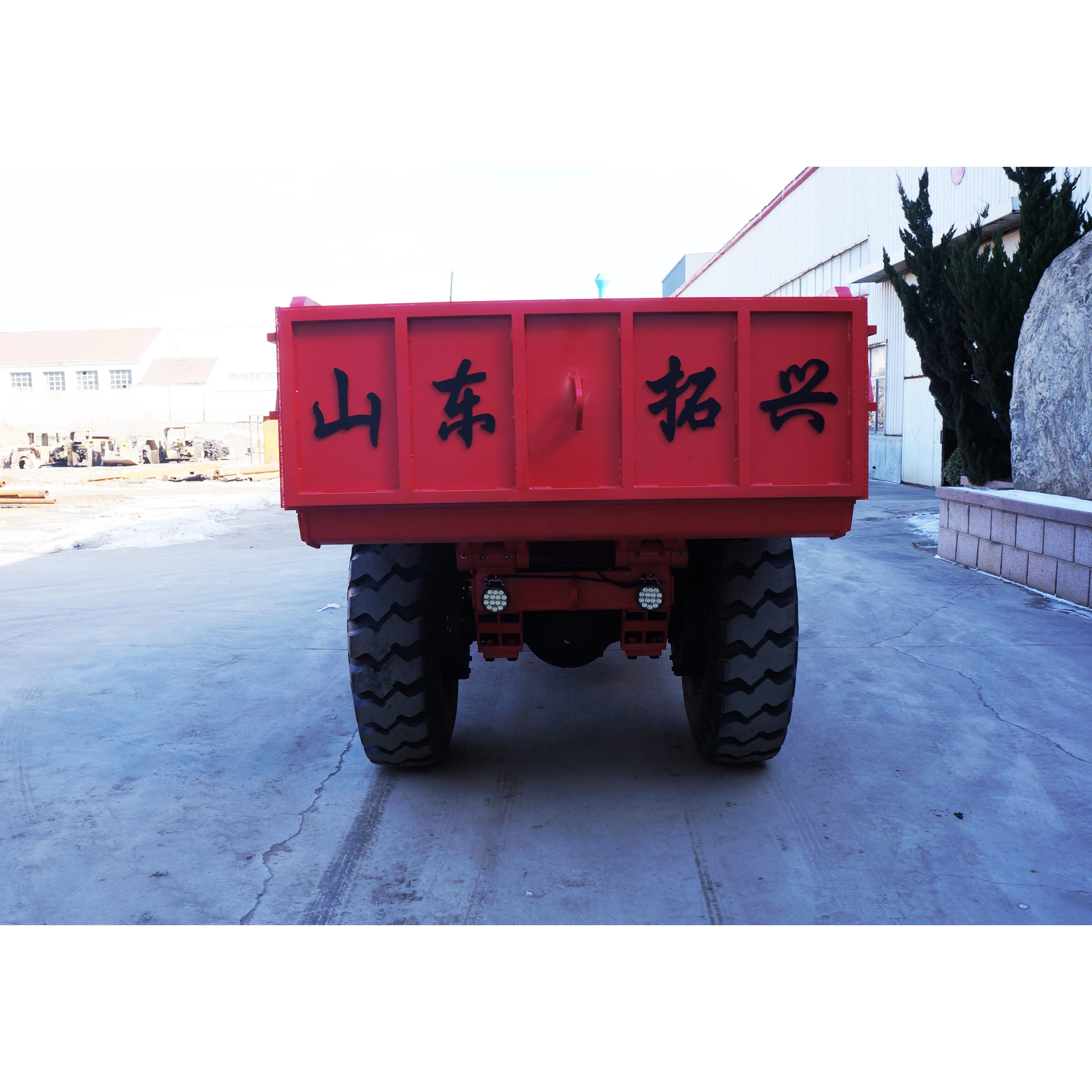 Yantai Tuoxing 12 ton Low Profile Dump Truck For Quarrying TU-12 Middle Scale Underground Mining Equipment