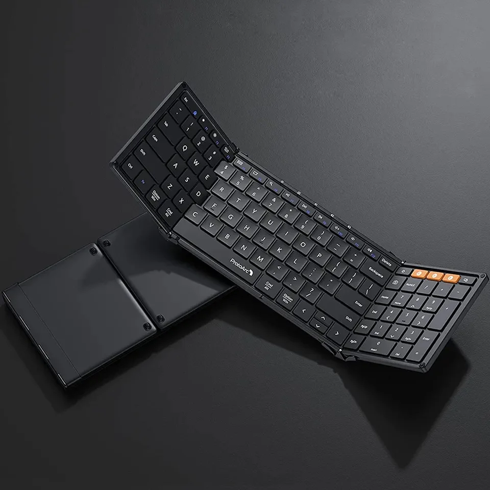 ProtoArc XK01 Tablet Usb Portable 3-speed Folding Bluetooth Mini Keyboards Wireless Keyboard With Touch Pad