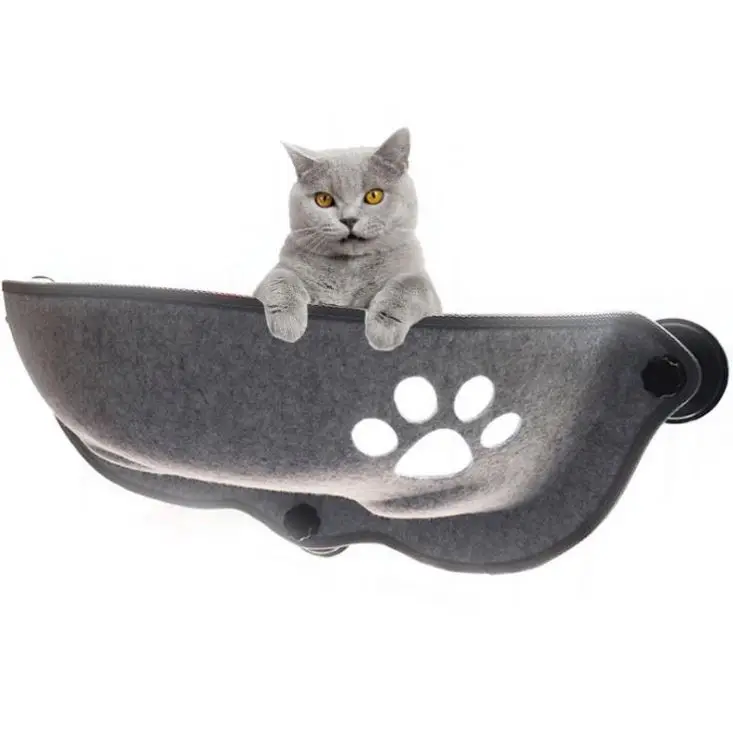 Wholesale Stocked Kitty Hanging Bed Cat Hammock Window for Pets